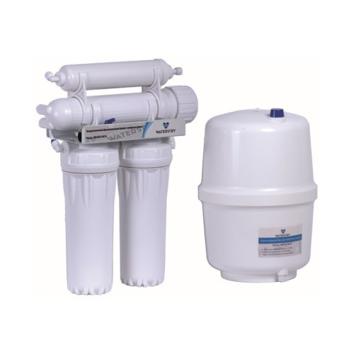 Система обратного осмоса Waterstry NW-RO50-NP34 4 ступени (50GPD, бак 11,6л, кран D-13)