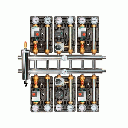 Коллектор из нержавейки с гидрострелкой 60 кВт ПроксиТерм GSK 25-7