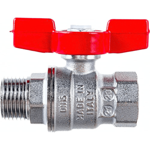 Кран шаровой Giacomini R854 1/2” НР/ВР полнопроходной ручка-бабочка арт. R854X023