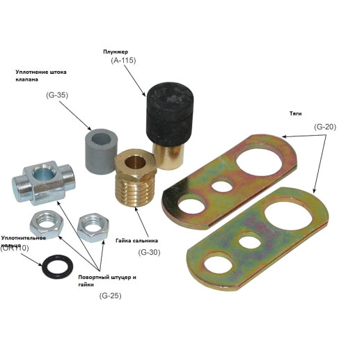 Ремкомплект для гидрантов MERRILL серии E5000 (E/EM 7504, 7505, 7506)