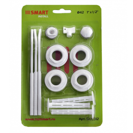 Комплект монтажный SMART Install для радиаторов 1"х1/2" 3 кронштейна