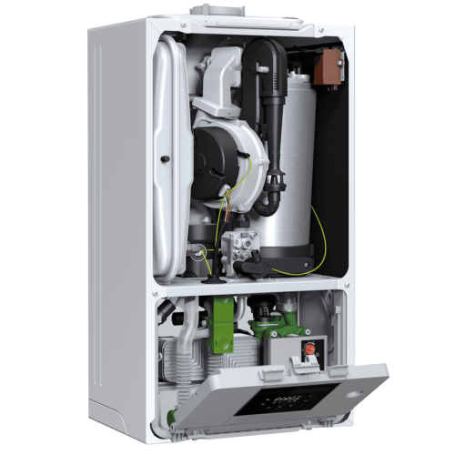 Настенный конденсационный газовый котел Buderus Logamax Plus GB122i-24 T H 24 кВт одноконтурный