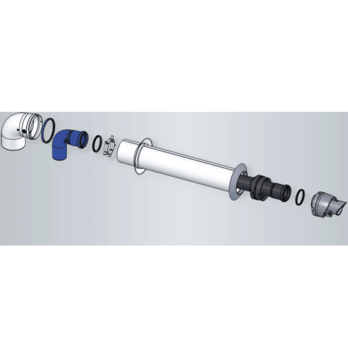 Комплект прохода через стену 60/100 для Viessmann Vitodens арт. 7783214