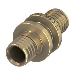 Соединение труба-труба TECEflex 40х40 мм латунь