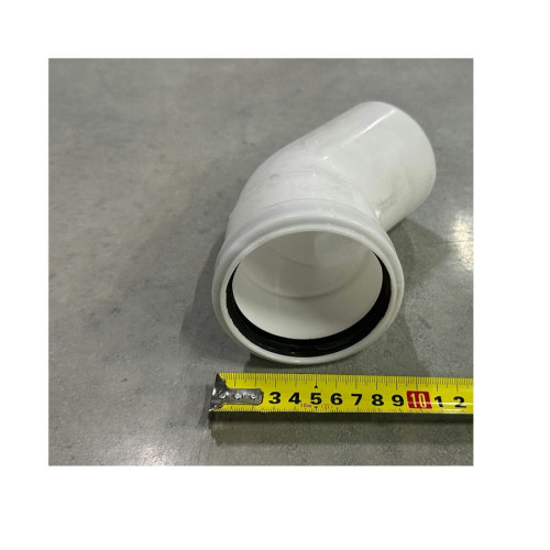 Отвод полипропиленовый 45° диам. 80 мм Baxi KMT71405931