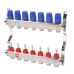 Коллектор с расходомерами MVI 1"х3/4"ЕК 7 выходов