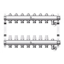 Коллектор с регулирующими вентилями Wester W903 1"x3/4" 7 контуров