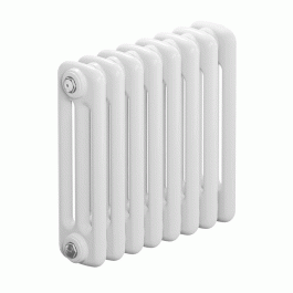 Трубчатый радиатор Rifar Tubog 3037 8 секций цвет белый боковое подключение