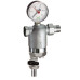 Фильтр промывной FAR 1/2" НР-ВР латунный 100 мкм 95°C с манометром