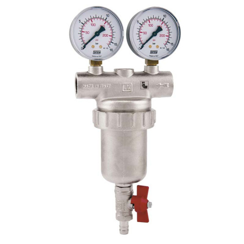 Фильтр самопромывной с двумя манометрами Itap 1 1/2" (ART 189)