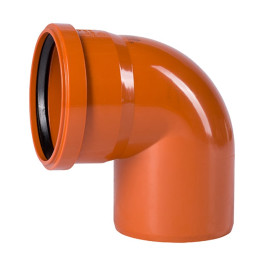 Отвод 87° канализационный Ostendorf KGB 110 (арт.220240)