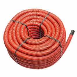 Труба защитная двустенная NASHORN красная 110 мм, бухта 50 м