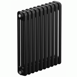 Трубчатый радиатор Rifar Tubog 3057 8 секций цвет антрацит боковое подключение