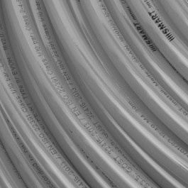 Труба из сшитого полиэтилена Smart Install PEXA/EVOH 25х3.5 мм серая бухта 100м.