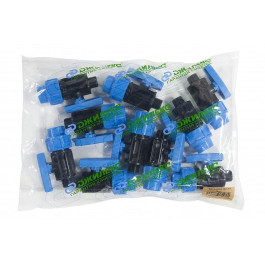 Кран шаровый ПНД Джилекс 25х3/4" с наружной резьбой