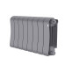 Биметаллический радиатор Royal Thermo Infinity 300 Silver Satin (8 секций)
