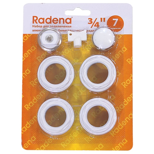 Комплект пробок для радиатора RADENA 3/4"