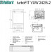 Котел двухконтурный Vaillant turboFIT VUW 242/5-2 (H-RU) 24 кВт