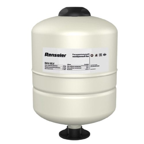 Гидроаккумулятор Renseier RAV-8LV вертикальный