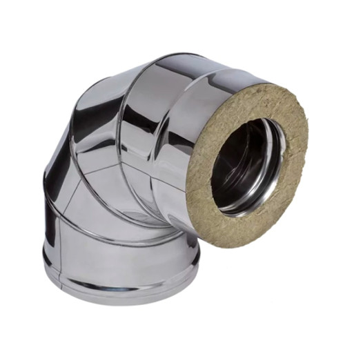 Сэндвич колено Ferrum FH 30-50 90° Ø110x200 мм