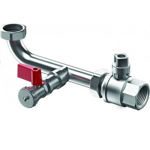 Запорный кран со сливом Reflex AG, R 1"