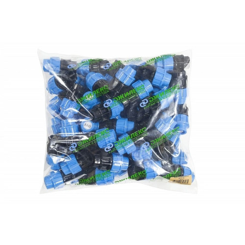 Муфта Джилекс 20x1/2" с внутренней резьбой для труб ПНД