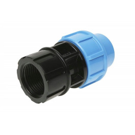 Муфта Джилекс 25x1" с внутренней резьбой для труб ПНД