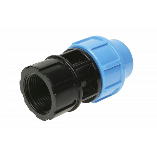 Муфта Джилекс 25x1" с внутренней резьбой для труб ПНД