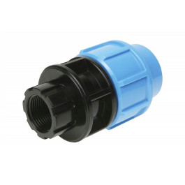 Муфта Джилекс 32x3/4" с внутренней резьбой для труб ПНД