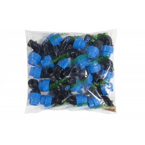 Угол с наружной резьбой Джилекс Ø25х1" для ПНД