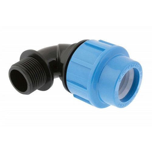 Угол с наружной резьбой Джилекс Ø32х1" для ПНД