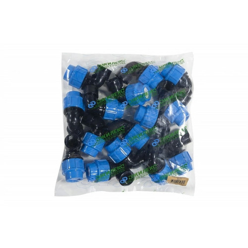 Угол с внутренней резьбой Джилекс Ø32х1" для ПНД Угол с внутренней резьбой Джилекс Ø32х1" для ПНД