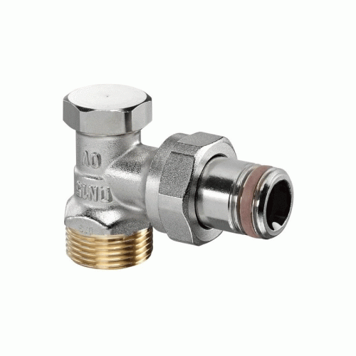 Кран для радиатора прямой угловой OVENTROP COMBI 2НР 3/4"Х1/2" арт.1091072