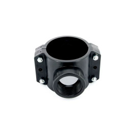 Врезка Unidelta 110x2" для труб ПНД