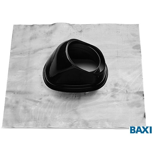 Изолирующая накладка Baxi для наклонных крыш, 110/160 мм для конденсационных котлов
