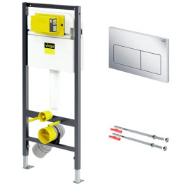 Инсталляция для унитаза Viega Prevista Dry с кнопкой Vising for Life 5 792824 (8524.10)