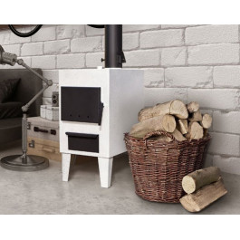 Твердотопливный котел с варочной плитой СИБИРЬ КВО 8 ТПЭ (подкл. слева/справа)