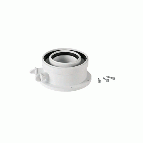 Адаптер дымохода ECA 80/125 мм арт.7006990073