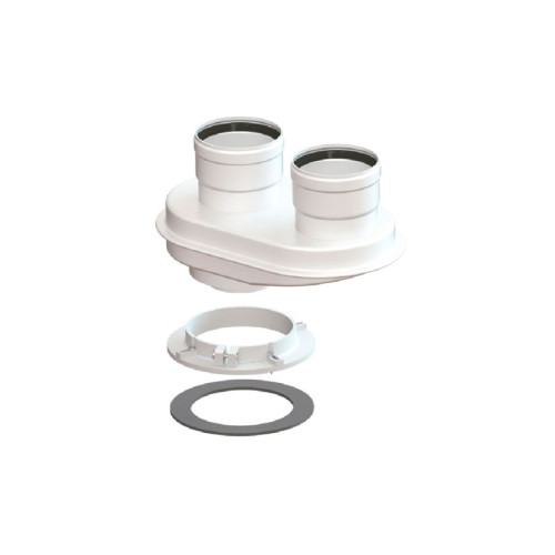 Адаптер моноблочный Camino конденсационный 80/125-80/80 мм универсальный