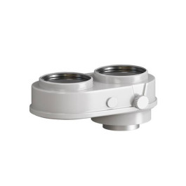 Переход конденсационный Rommer с 60/100 на 80/125 алюминий