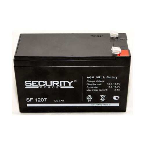 Усиленный АКБ Ectocontrol 12В 7 Ач ES-BACC-07