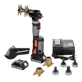 Комплект аккумуляторного инструмента Tim для аксиальных фитингов 4 насадки 16-32мм