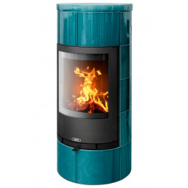 Печь-камин ABX Kastilie аквамарин