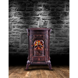 Печь-камин чугунная LK Ambra 5 кВт