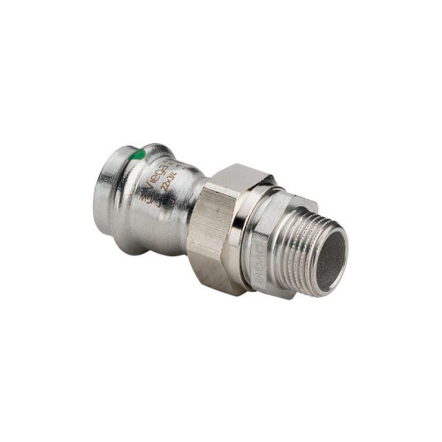 Разъёмное соединение наружная резьба Viega Sanpress Inox 35х1 1/4" из нержавейки (арт. 438340) серия 2365