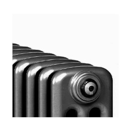 Трубчатый радиатор Rifar Tubog 3180 8 секций цвет антрацит боковое подключение