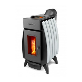 Отопительная печь ТМФ Огонь Батарея-5 антрацит серый металлик