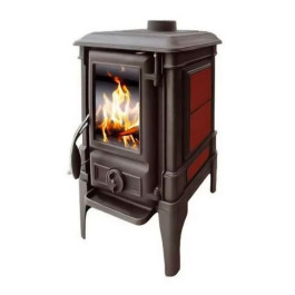 Печь-камин Guca Arina 1110 низкая dark red