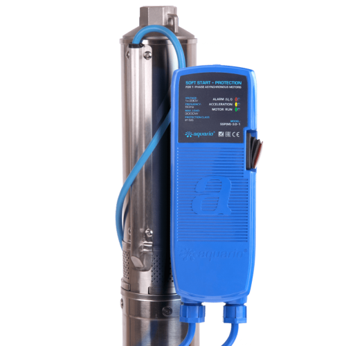 Скважинный насос Aquario ASP1,8E-50-90(P) с функцией плавного пуска