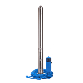 Скважинный насос Aquario ASP1,8E-100-90(P) с функцией плавного пуска